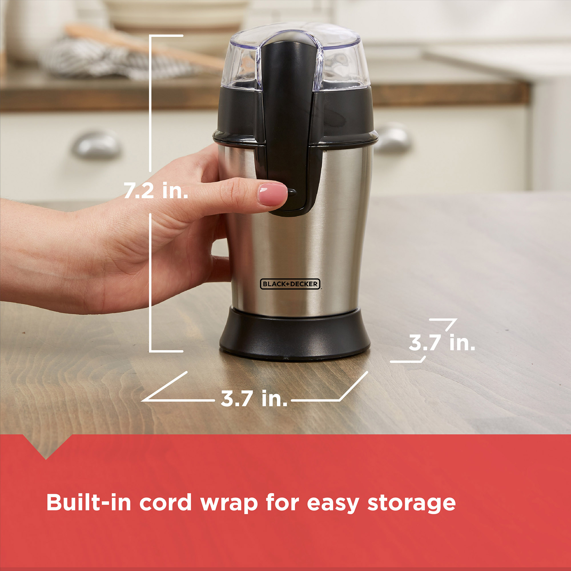 Black and outlet decker coffee grinder